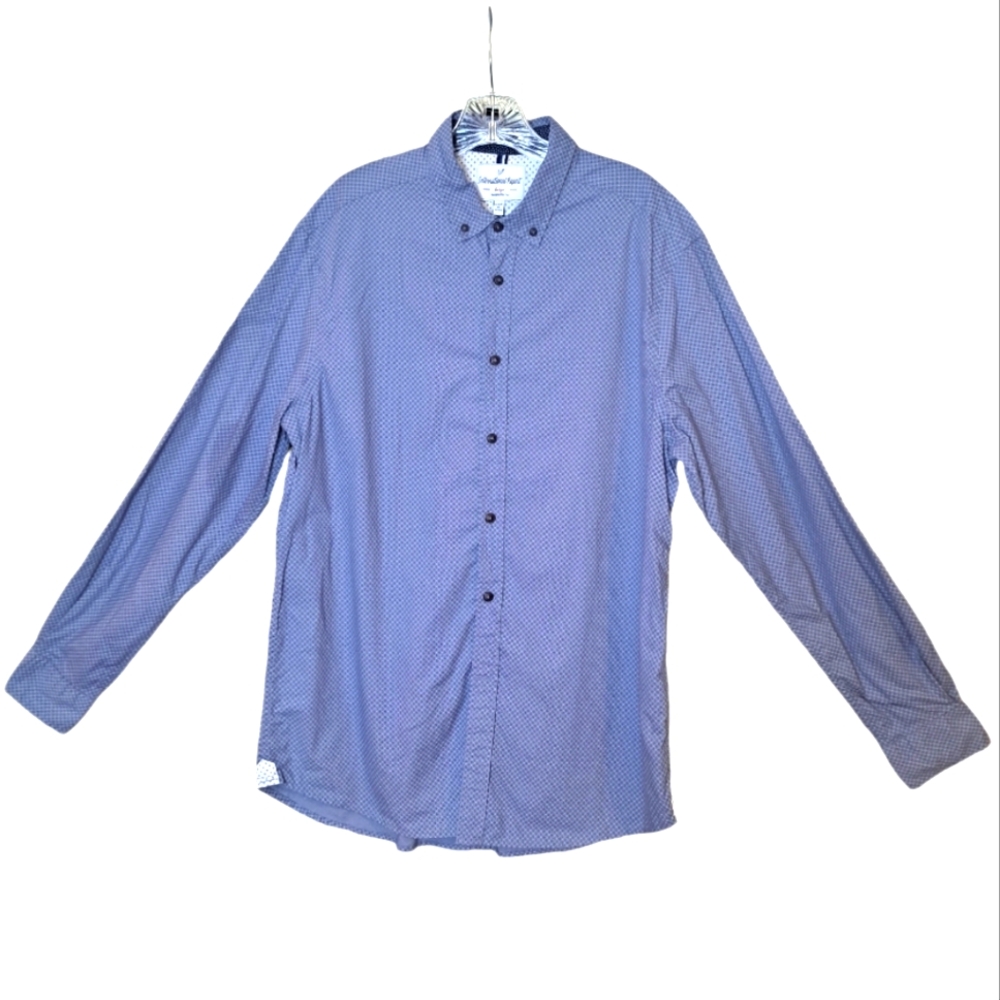 International Report Men's Dress Shirt, Size L